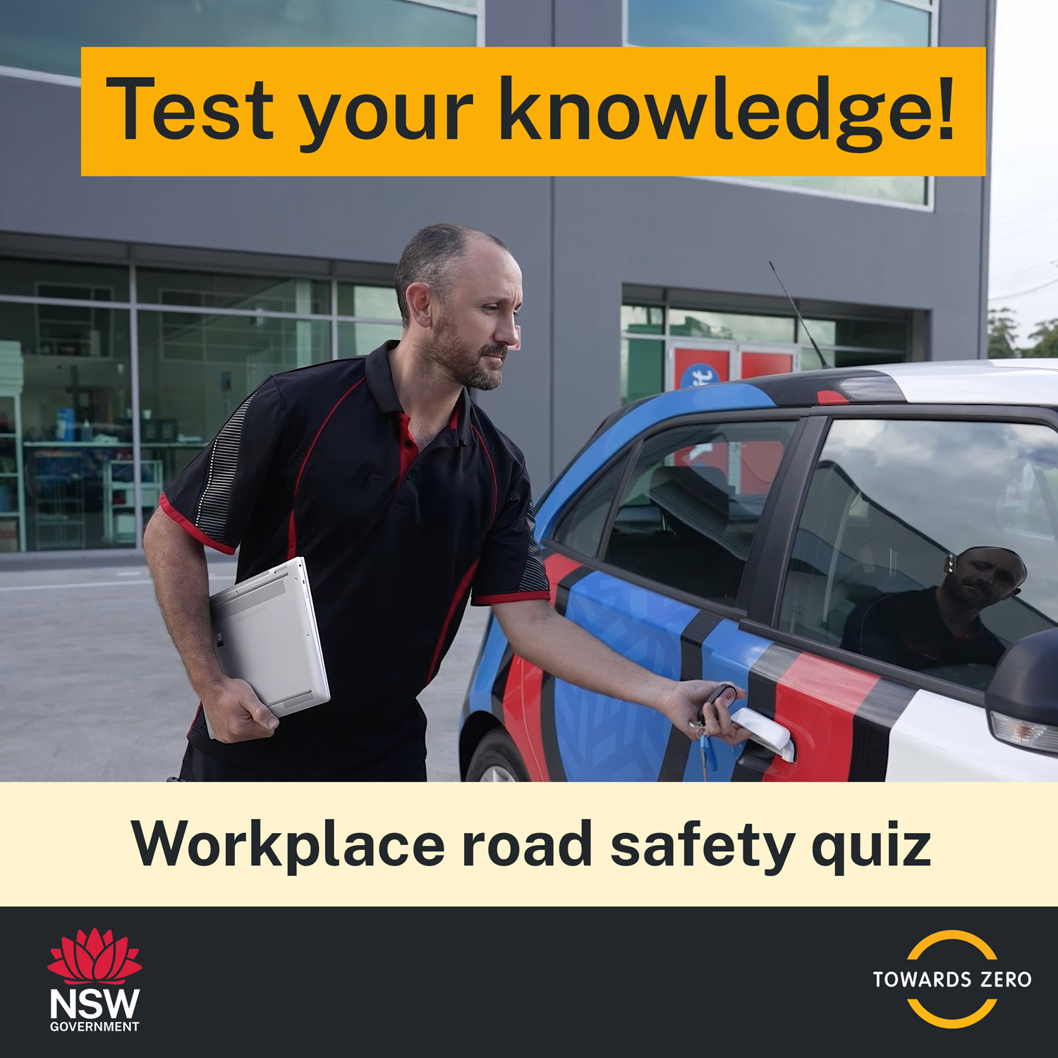 Workplace road safety quiz